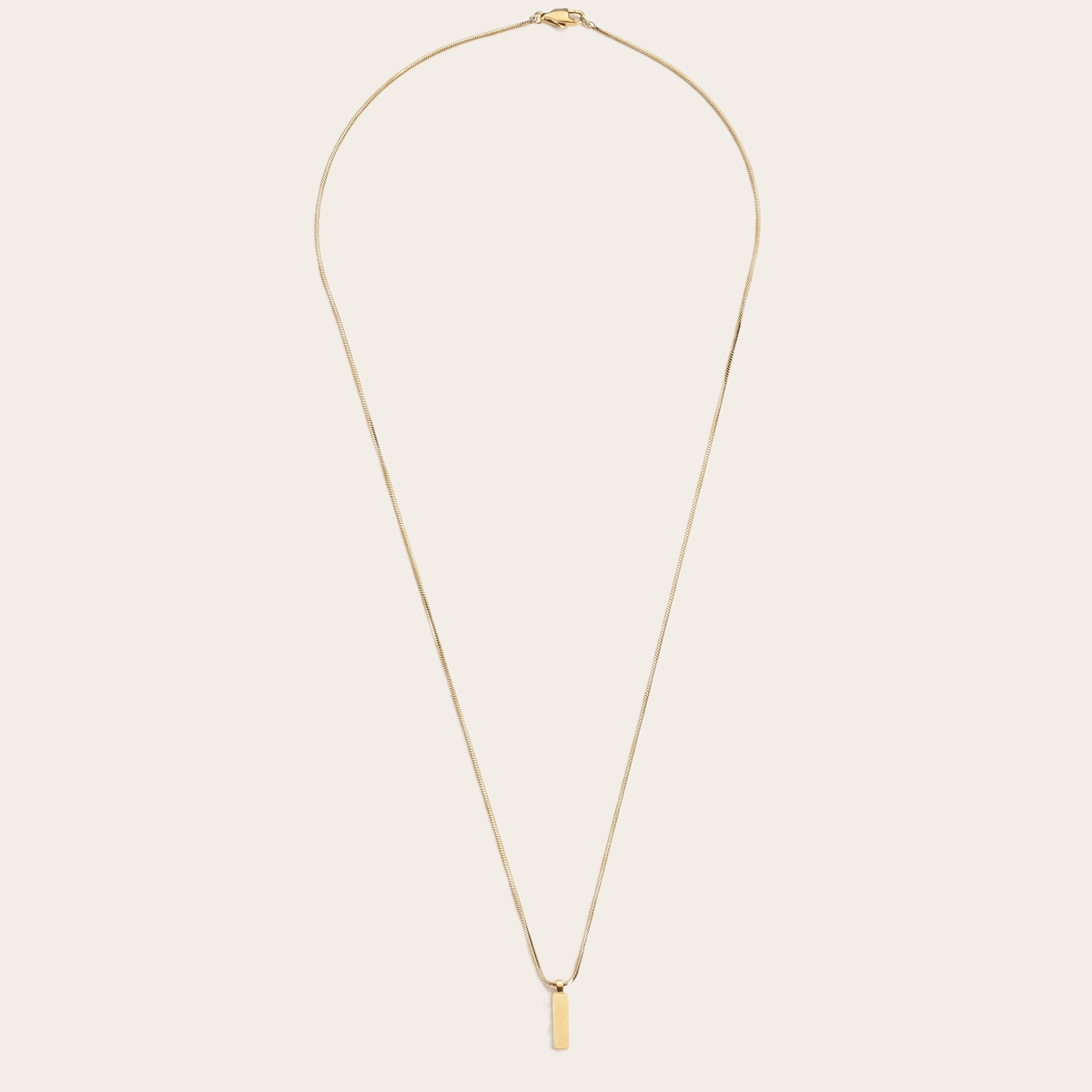 Bar Pendant Necklace