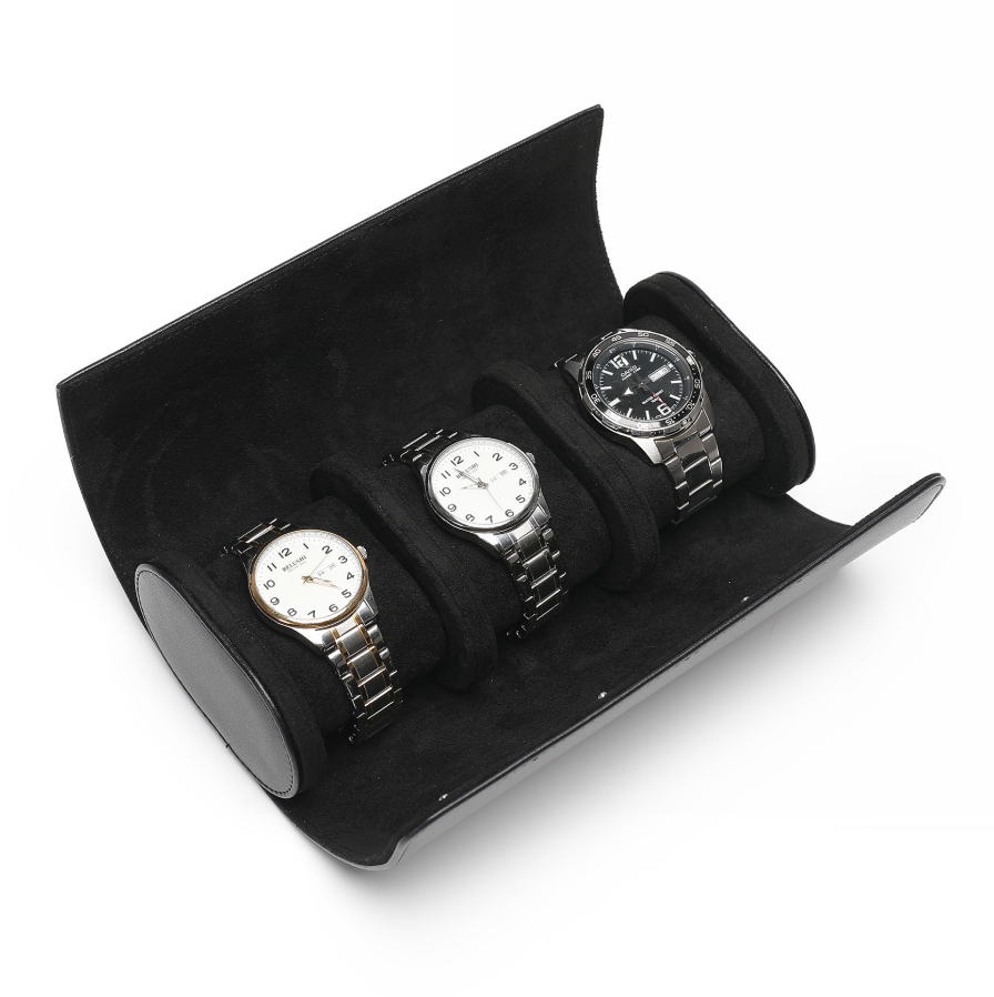 3 Watch Travel Case