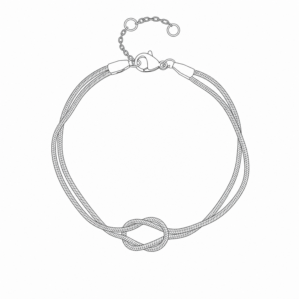Knot Bracelet measurements