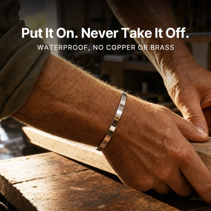 Meridian Cuff Silver. Put It On. Never Take It Off.