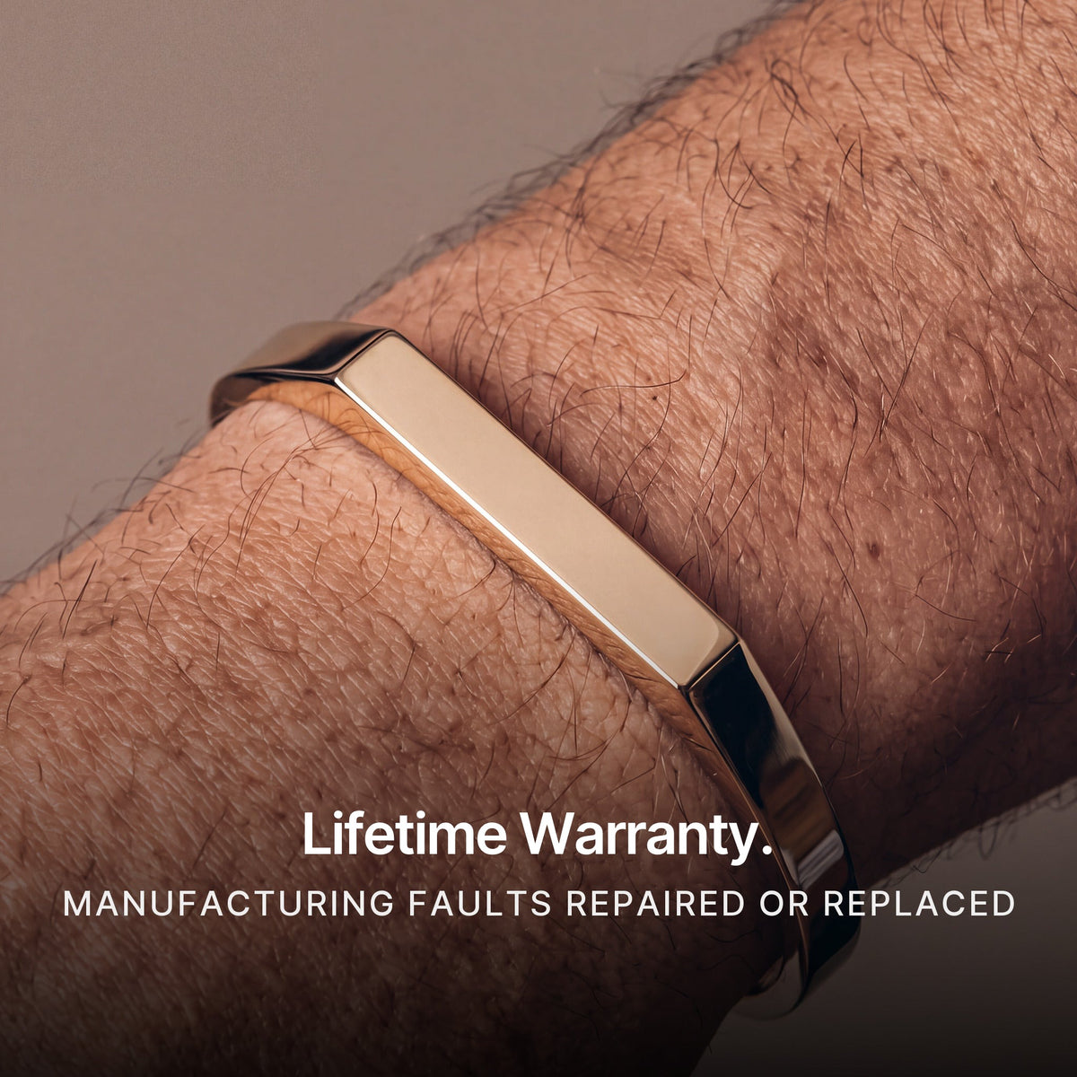 Open Cuff Gold (18K). Lifetime Warranty.
