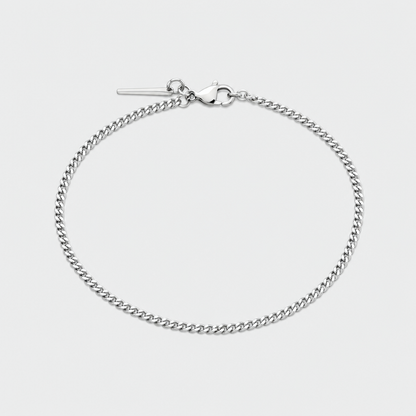 Cuban Bracelet on the 887Seven grey plate