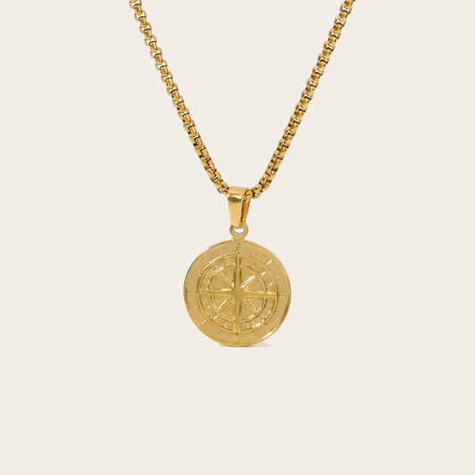 Compass Pendant Necklace