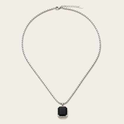 Onyx Pendant Necklace