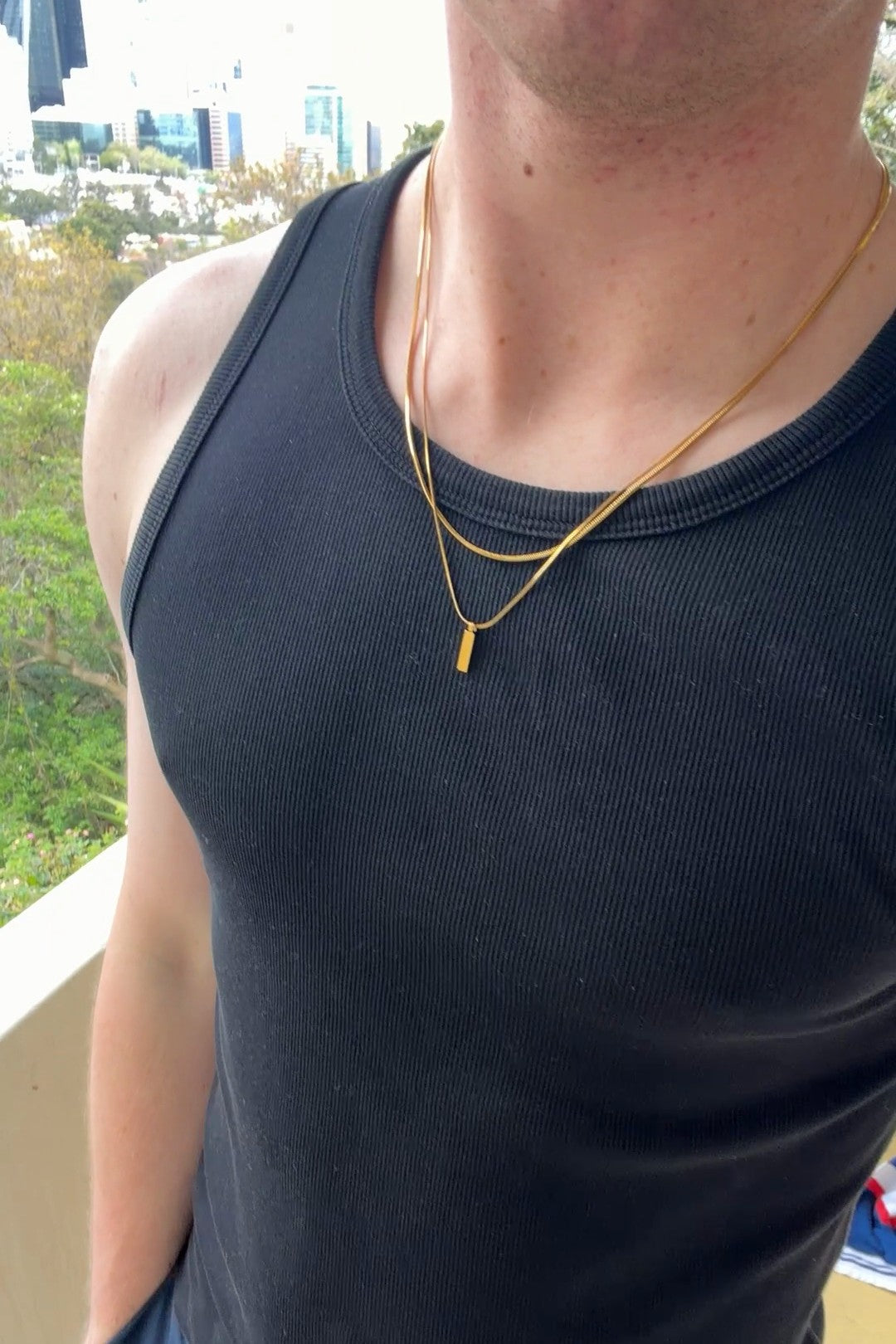 Layered gold