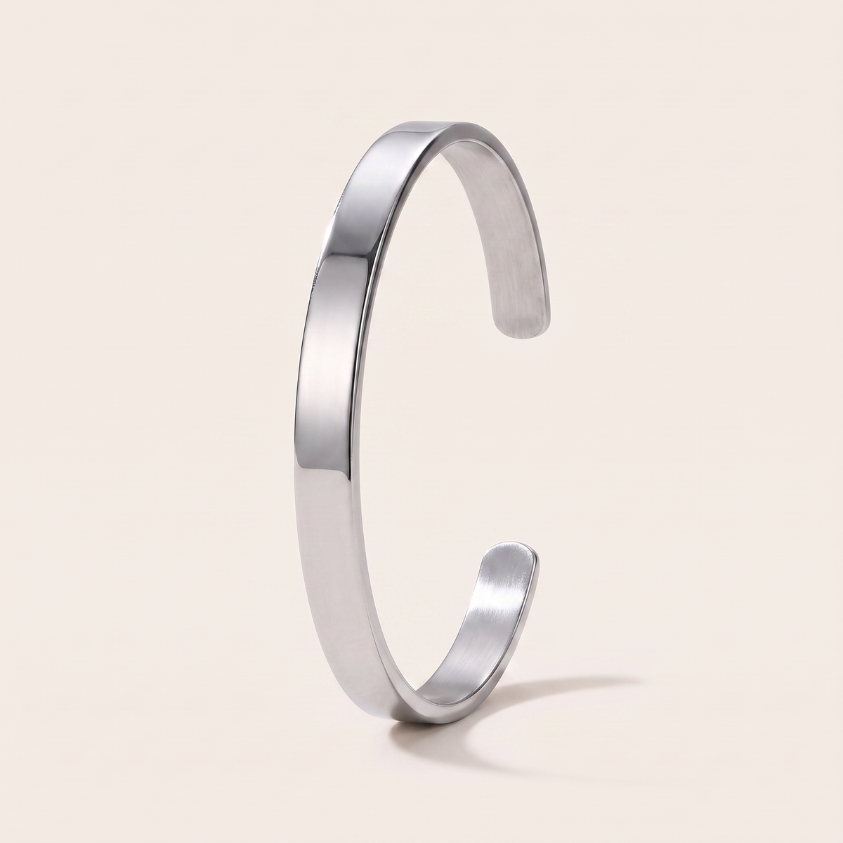 Meridian Cuff upright, showing the open cuff shape