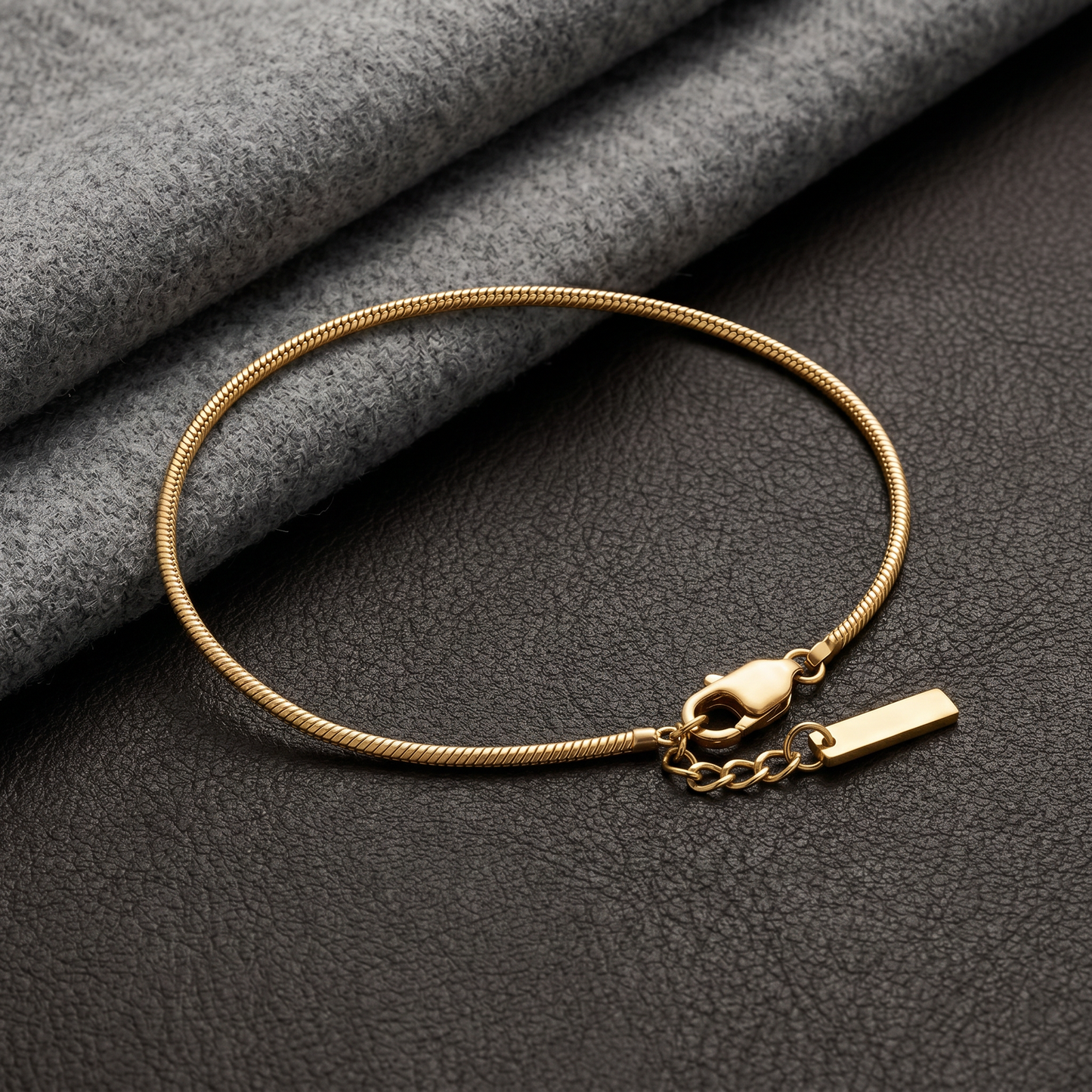 classic chain bracelet gold