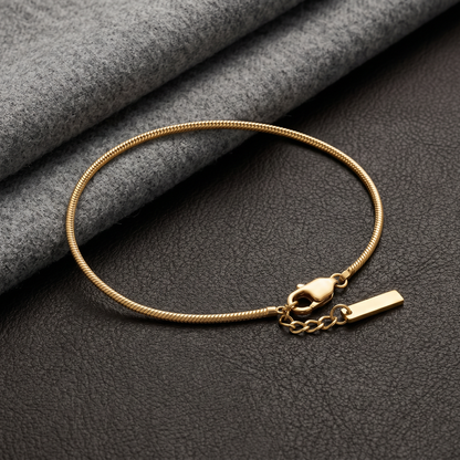 classic chain bracelet gold