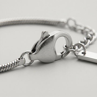 classic chain bracelet silver