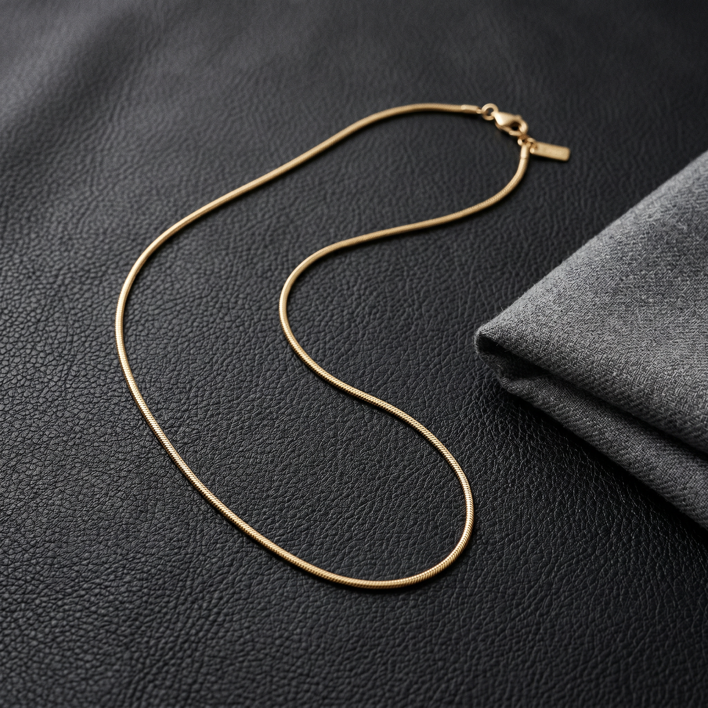 classic chain necklace gold