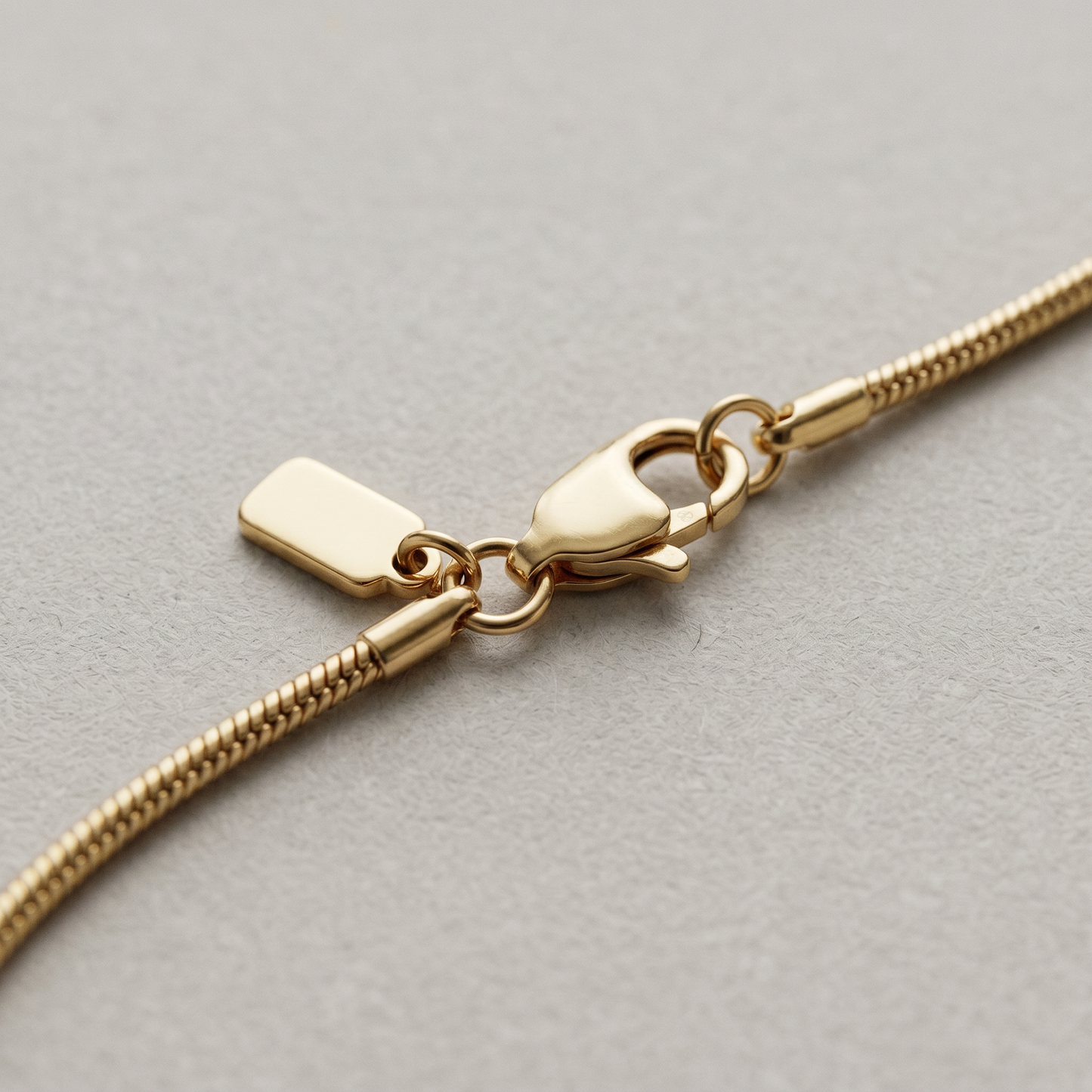 classic chain necklace gold