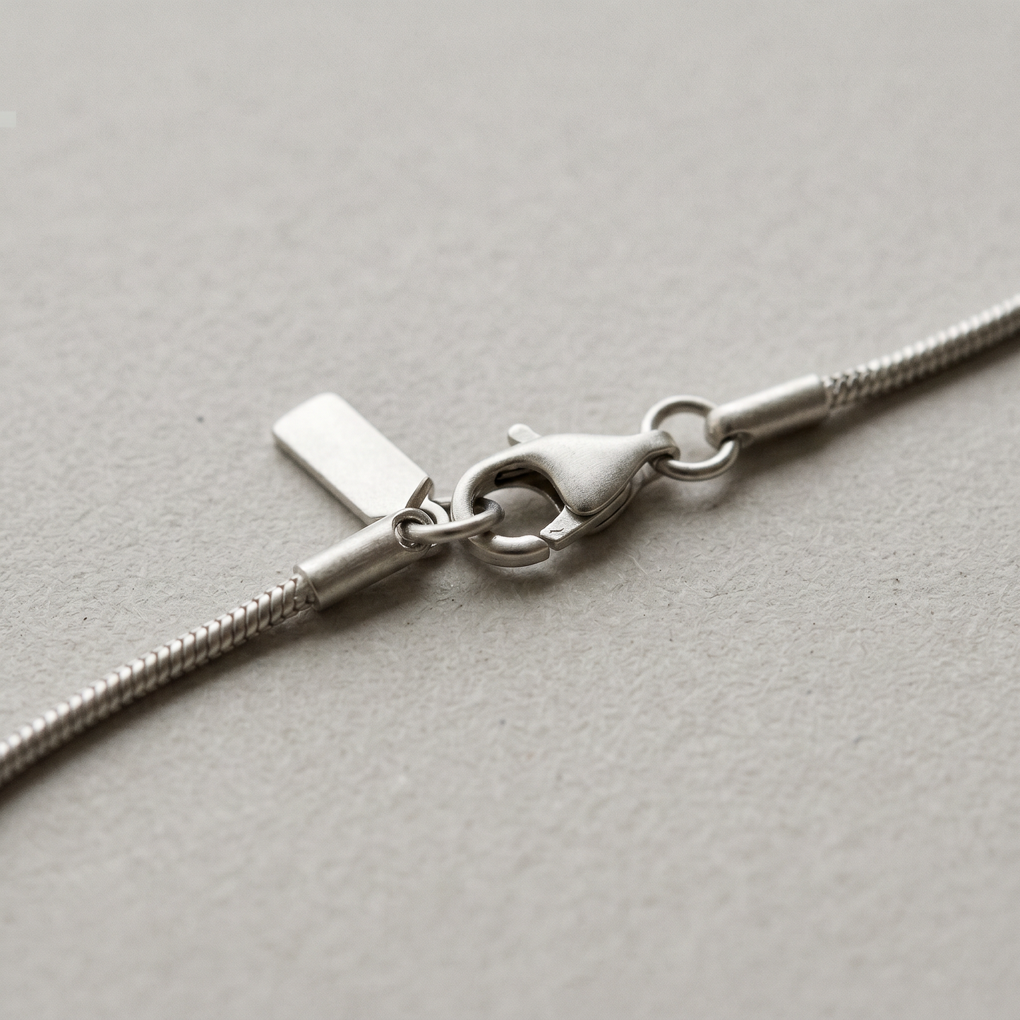 classic chain necklace silver