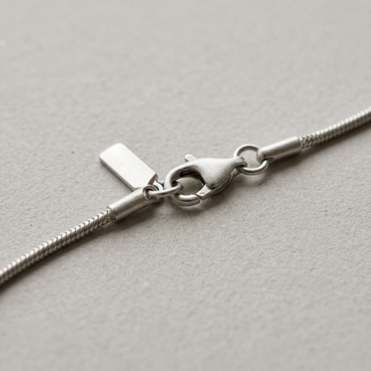classic chain necklace silver