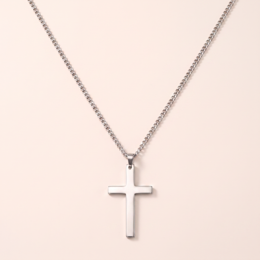 Cross Necklace, studio packshot