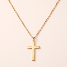 Cross Necklace Gold