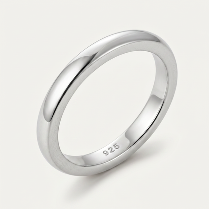 Close-up of the plain band profile