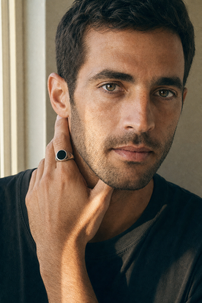 Onyx Signet Ring