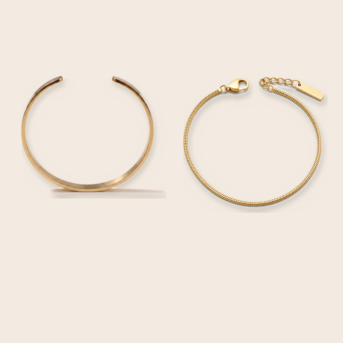 pair packshot: the stack gold