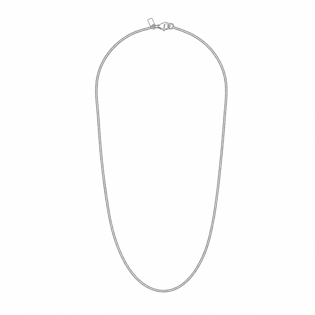 Chain Necklace measurements