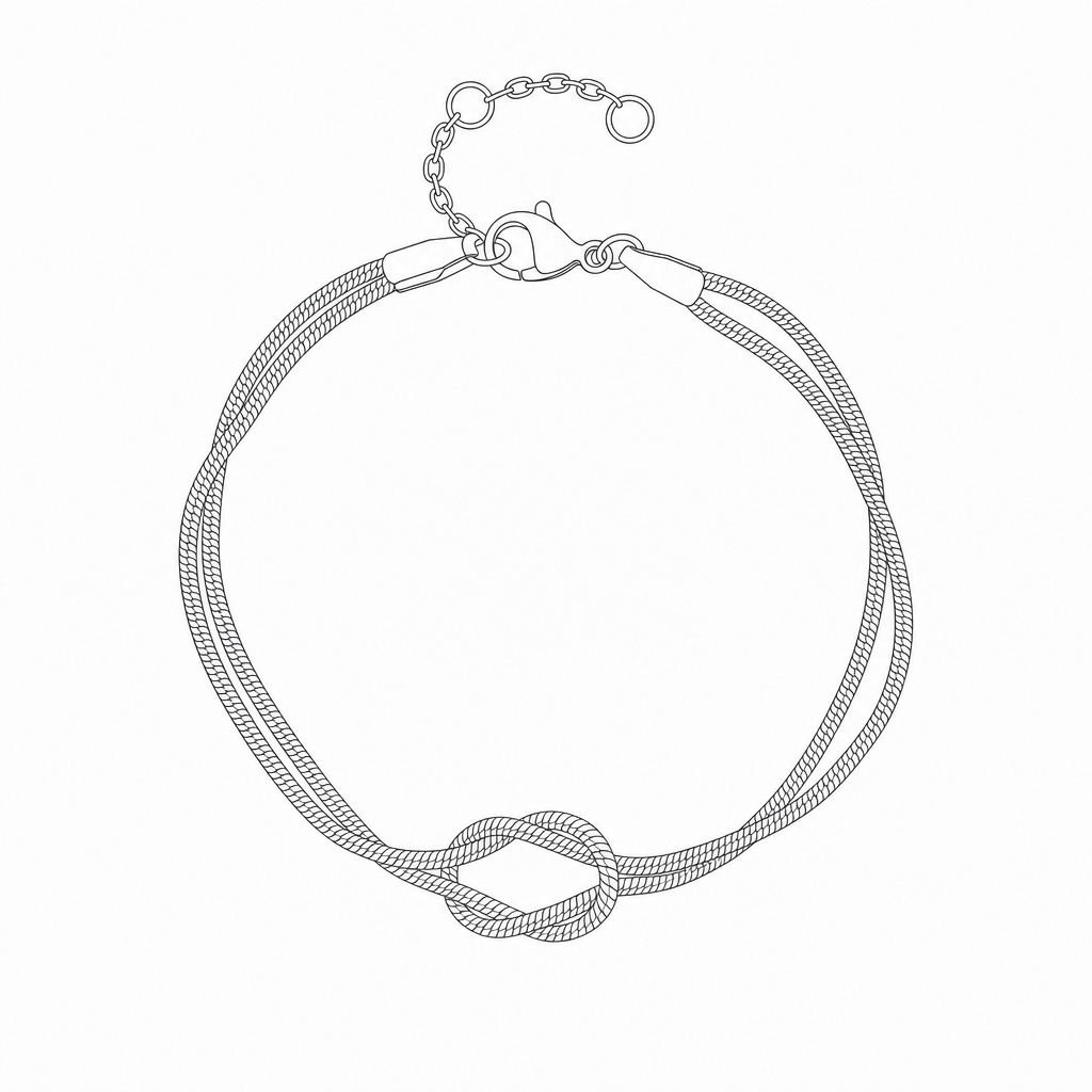 Knot Bracelet measurements