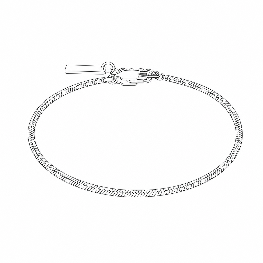 Classic Bracelet Gold measurements